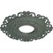 Ekena Millwork Orrington Ceiling Medallion (Canopies up to 6 1/4"), 22"OD x 6 1/4"ID x 1 3/4"P, Cloud Burst Crackle CM22ORCBC - alternate 2